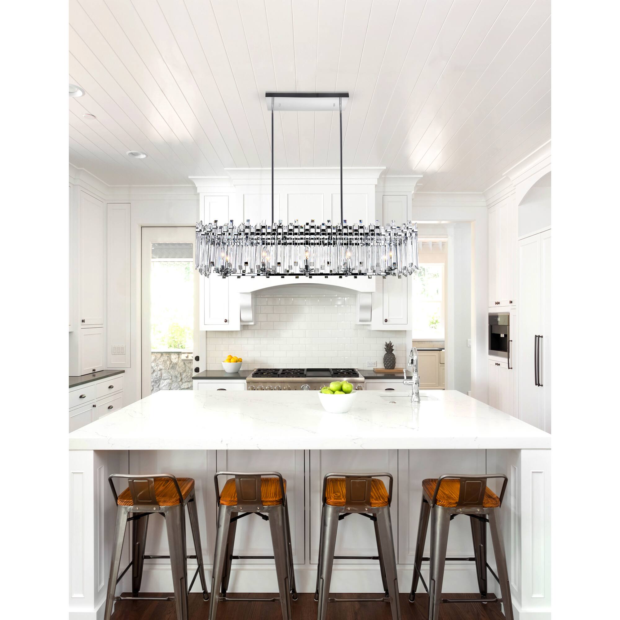 Alt View 2. CWI Lighting - Henrietta 10 Light Chandelier With Chrome Finish - Chrome.