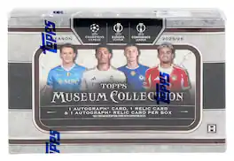 2025-26 Topps UEFA Club Competitions Museum Collection Soccer Hobby Box