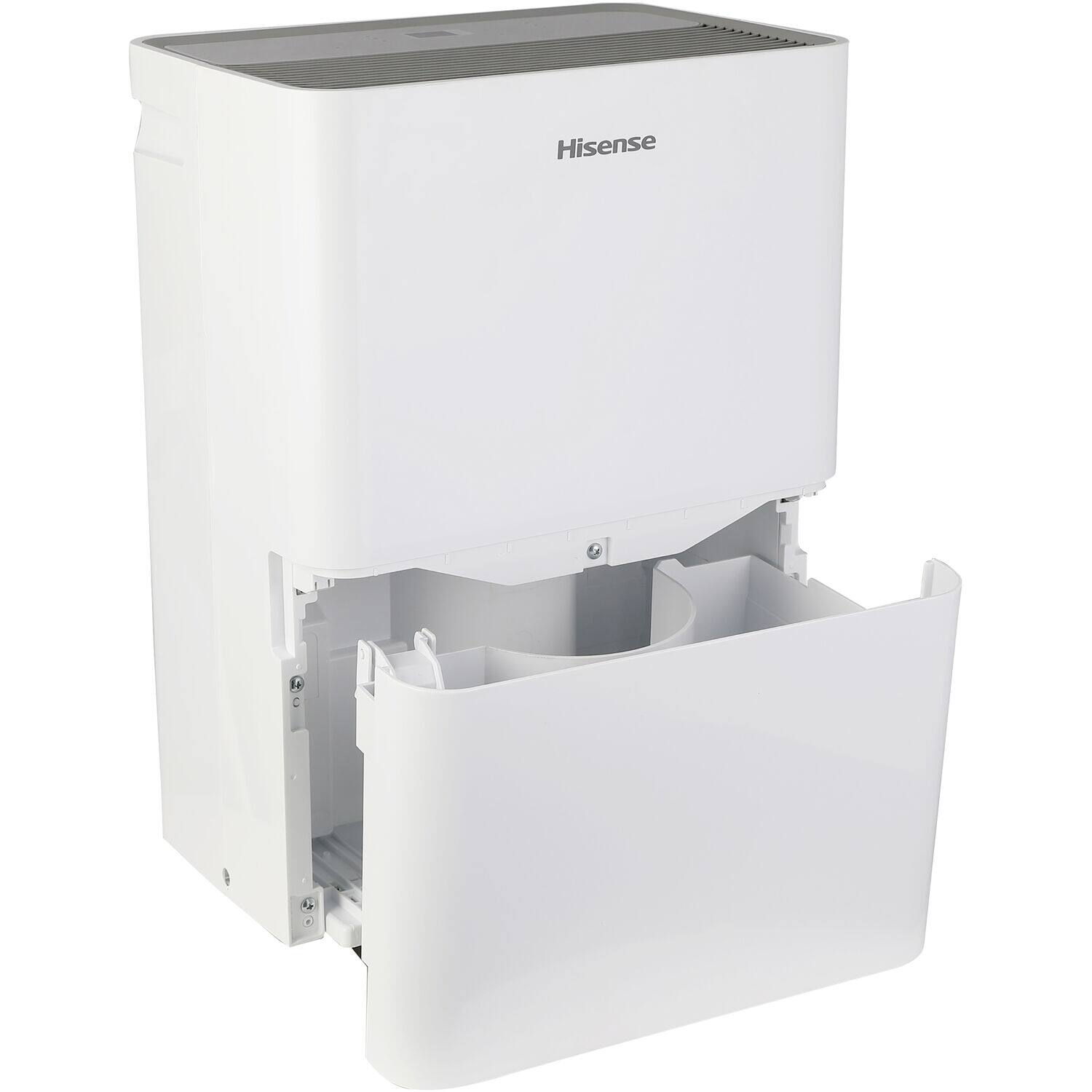 Alt View 8. Hisense - Hisense 35-Pint Compact Dehumidifier - White.