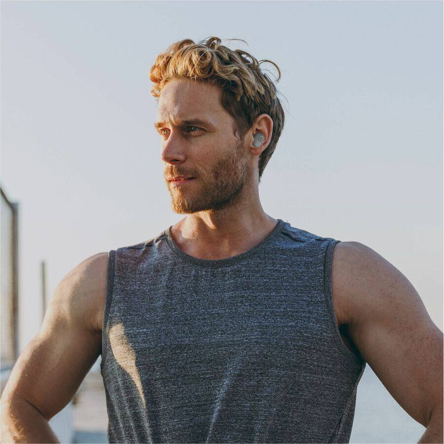 Alt View 2. Morpheus 360 - Morpheus 360 Nemesis True Wireless Earbuds - Bluetooth 5.4 Headphones - TW1800G - Hi-Fi Stereo - 10mm Graphene Drivers - Blue.