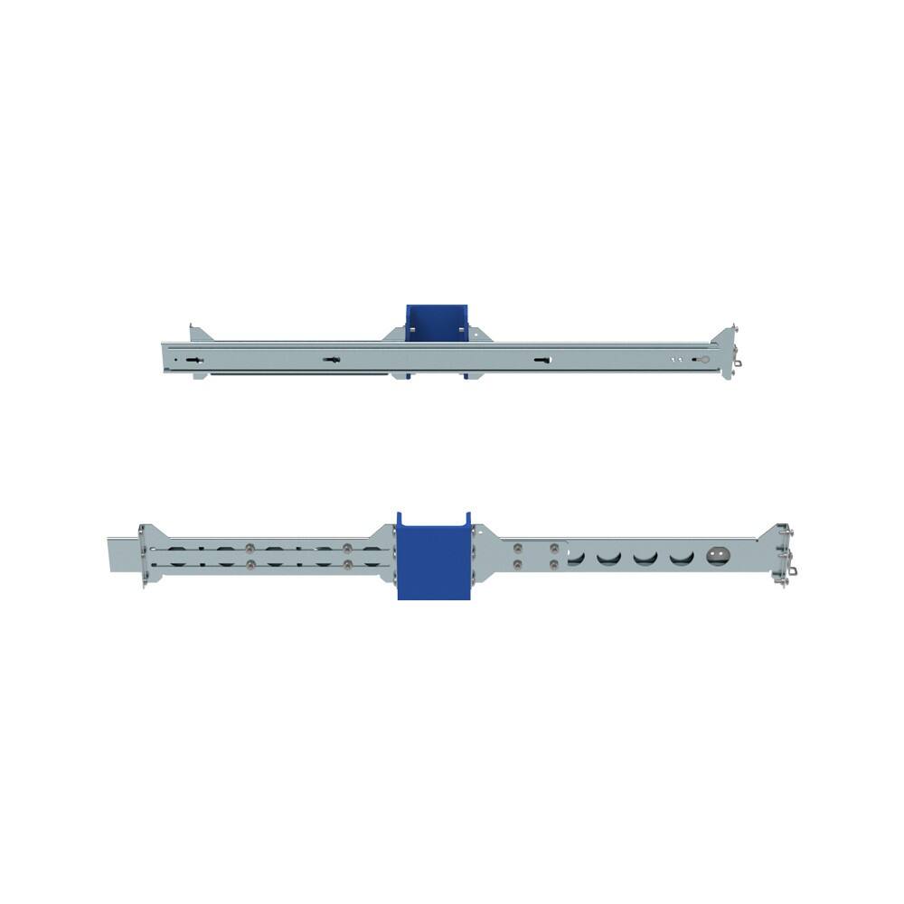 Alt View 2. RackSolutions - RackSolutions 2U Raven 130-A Dry Slide Rail for HPE - Black.