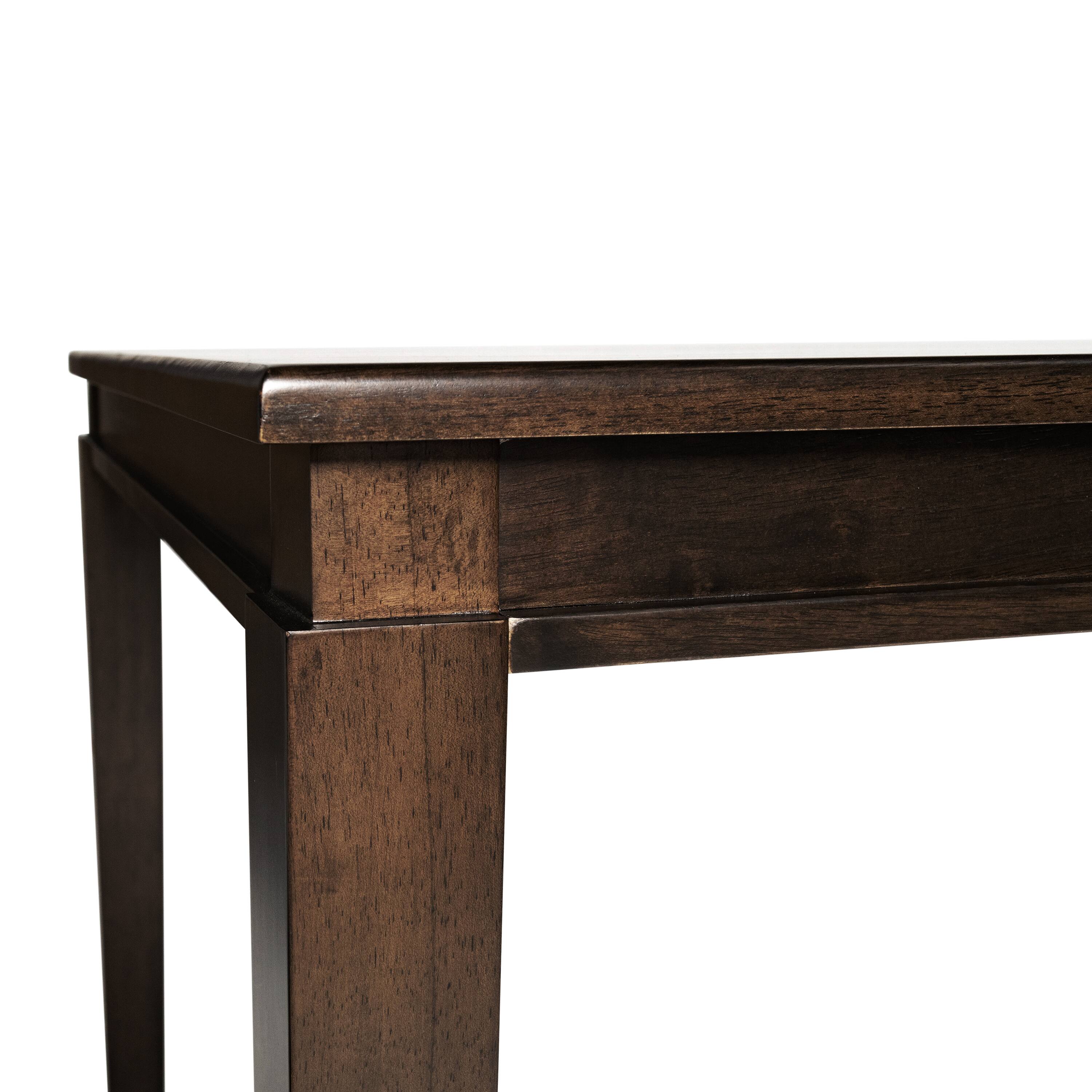 Alt View 9. Emma + Oliver - Cullen Wooden Dining Table - Wenge Matte.