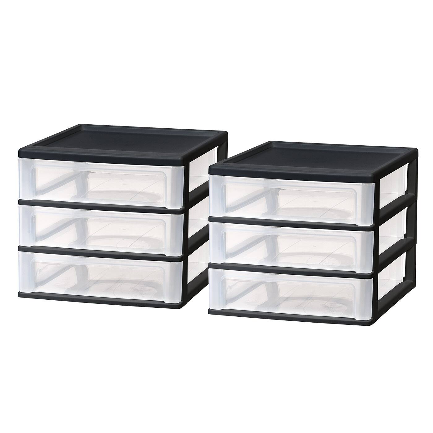 IRIS USA Plastic Clearview Desktop organize with Drawers - Best Buy