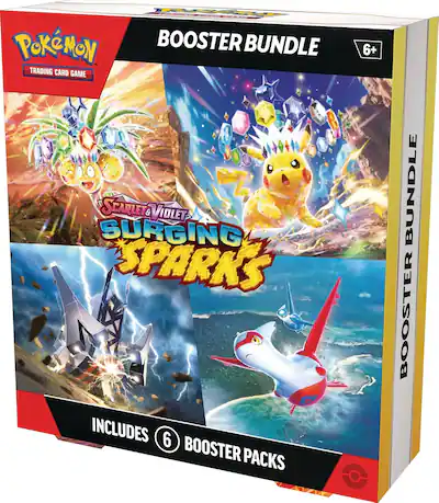 Pokmon Pokemon TCG: Scarlet & Violet Surging Sparks Booster Bundle - Best Buy Pokmon Pokemon TCG: Scarlet & Violet Surging Sparks Booster Bundle - Best Buy