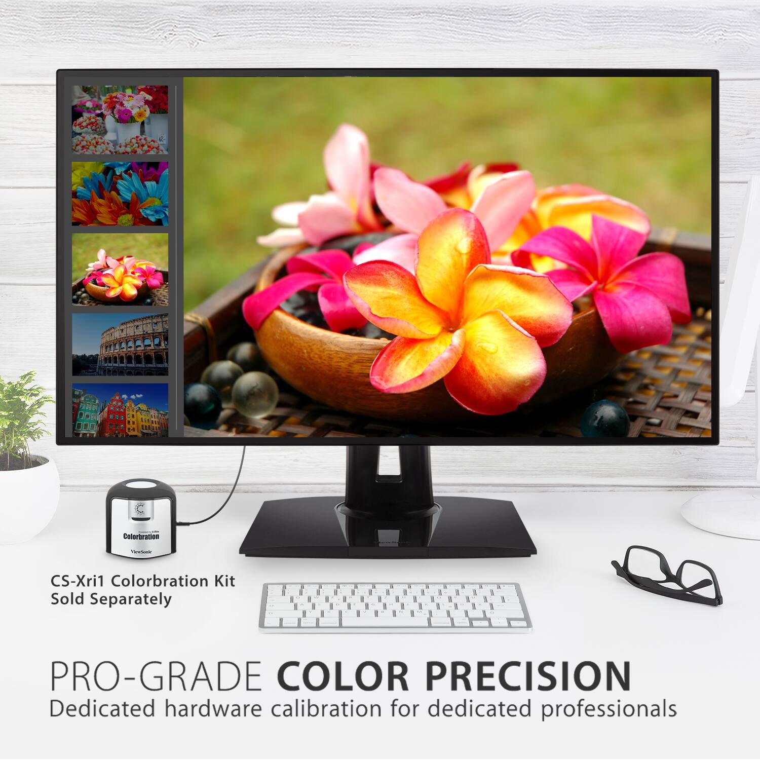 Alt View 11. ViewSonic - ColorPro VP3268A-4K 31.5 IPS 4K UHD Monitor (DisplayPort USB, HDMI) - Black.