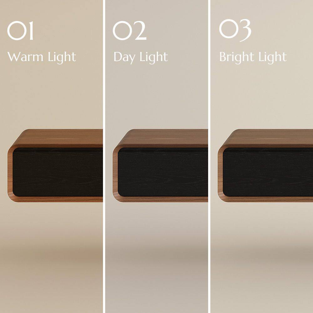 01 Warm Light  
02 Day Light  
03 Bright Light