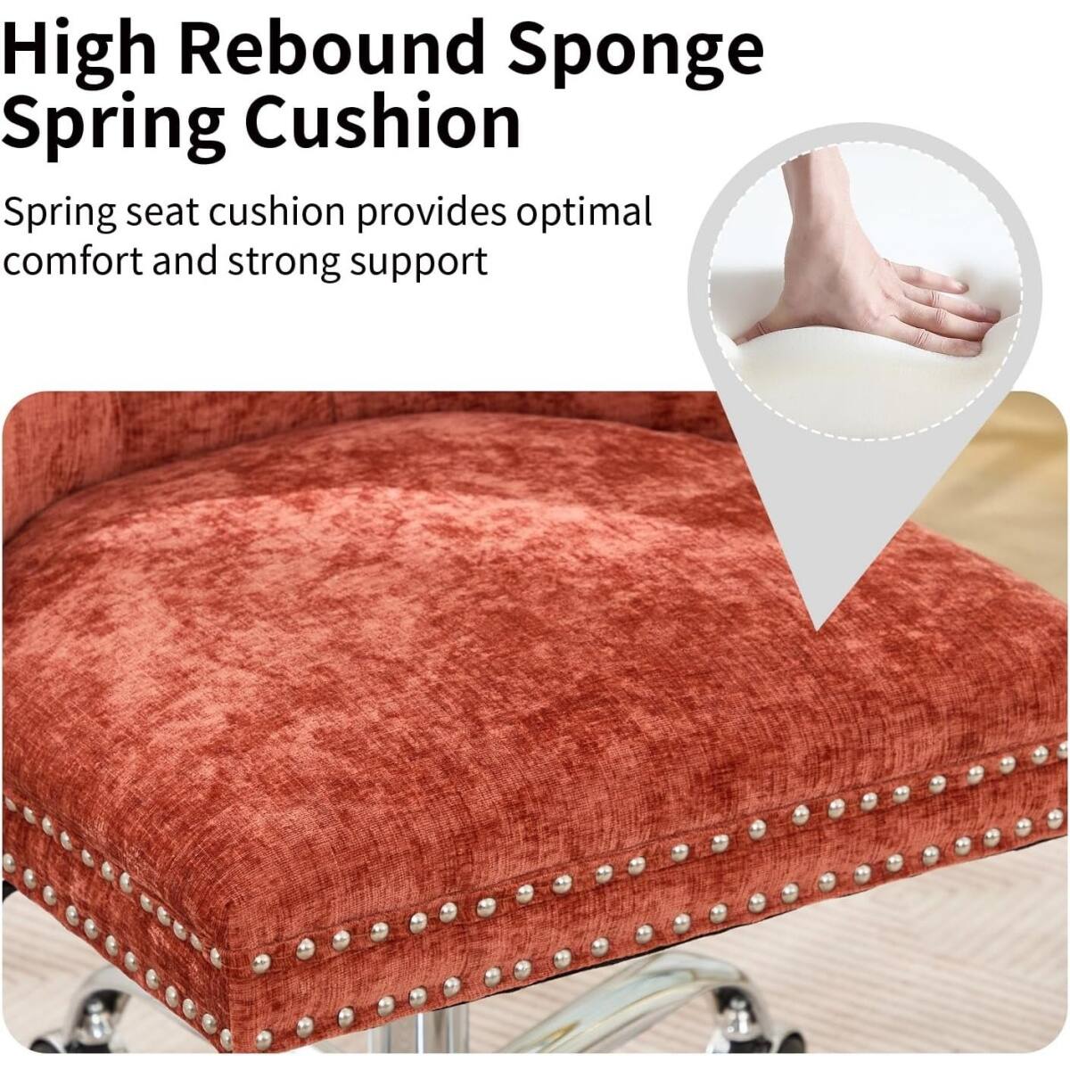 High Rebound Sponge Spring Cushion

Spring seat cushion provides optimal comfort and strong support