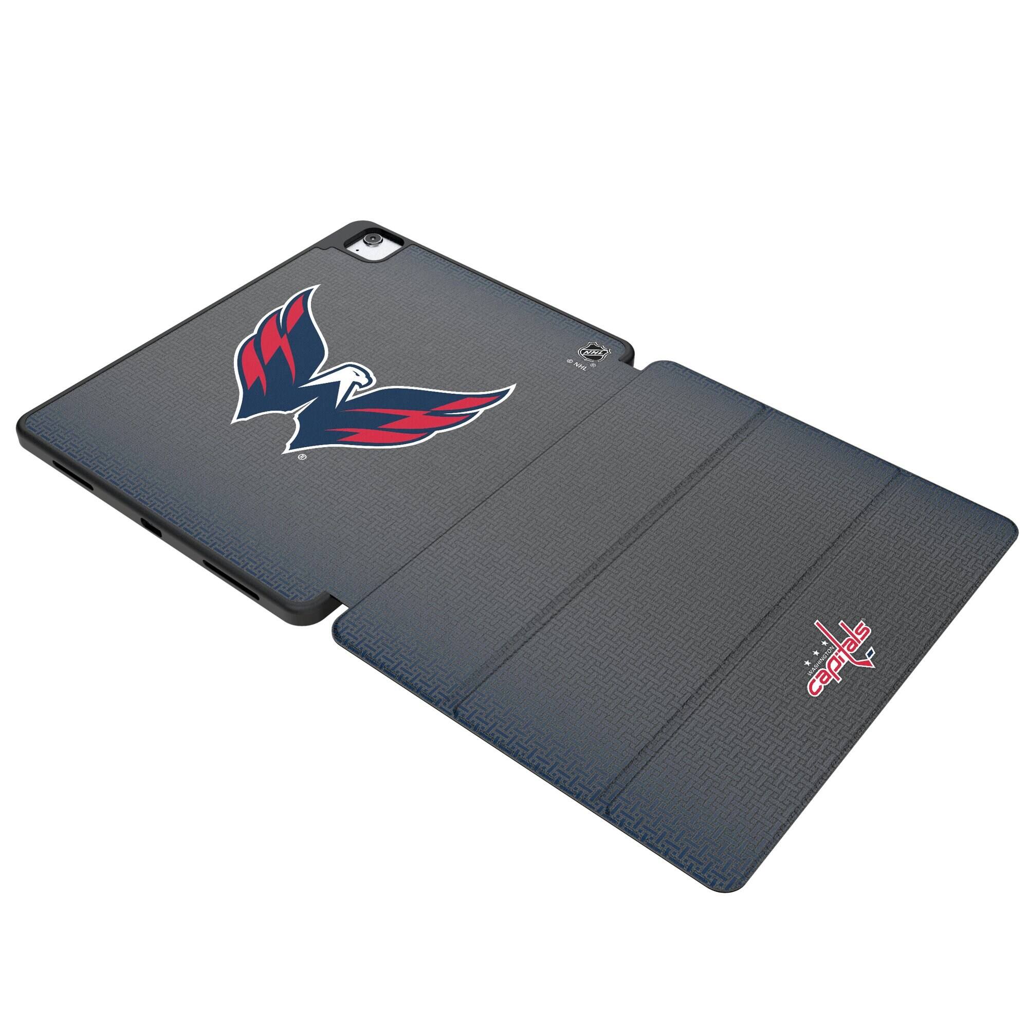 Front. Keyscaper - Washington Capitals iPad Case - 7/8/9 Gen / 10.5in Pro / 3rd Gen Air - Black.