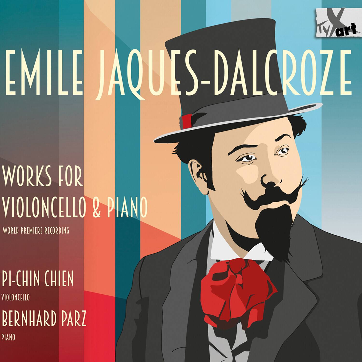 EMILE JAQUES-DALCROZE

WORKS FOR VIOLONCELLO & PIANO

WORLD PREMIERE RECORDING

PI-CHIN CHIEN  
VIOLONCELLO

BERNHARD PARZ  
PIANO
