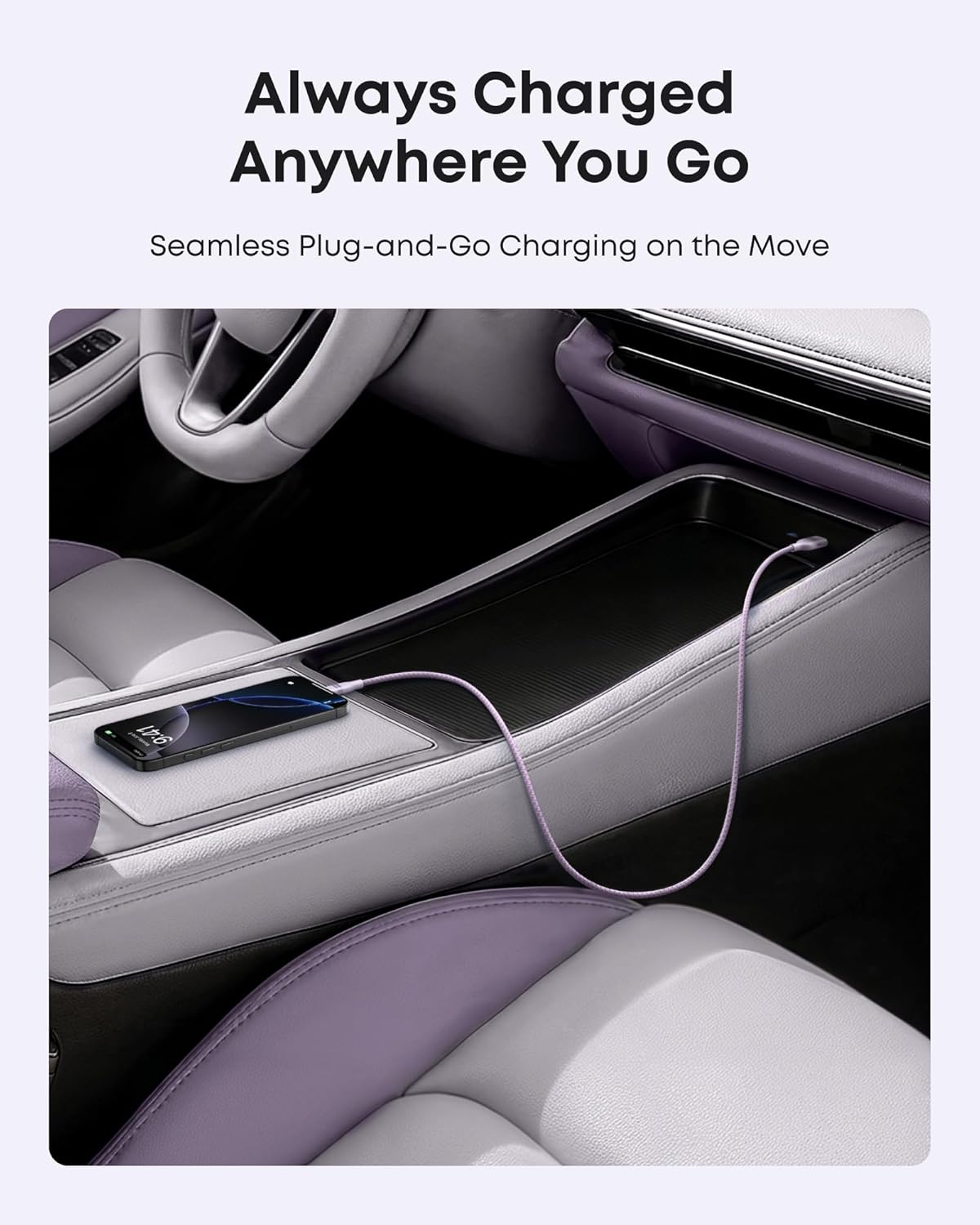 Always Charged Anywhere You Go  
Seamless Plug-and-Go Charging on the Move