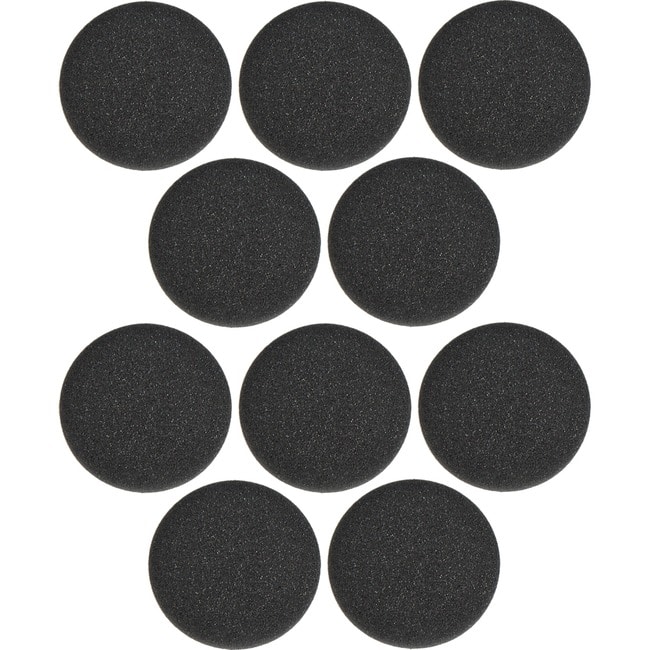 Jabra - 10PK FOAM EAR CUSHION FOR EVOLVE 20 30 40 65 - Black