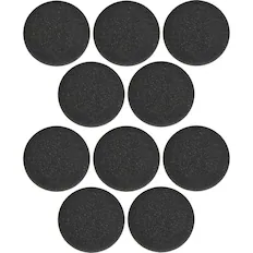 Front. Jabra - 10PK FOAM EAR CUSHION FOR EVOLVE 20 30 40 65 - Black.