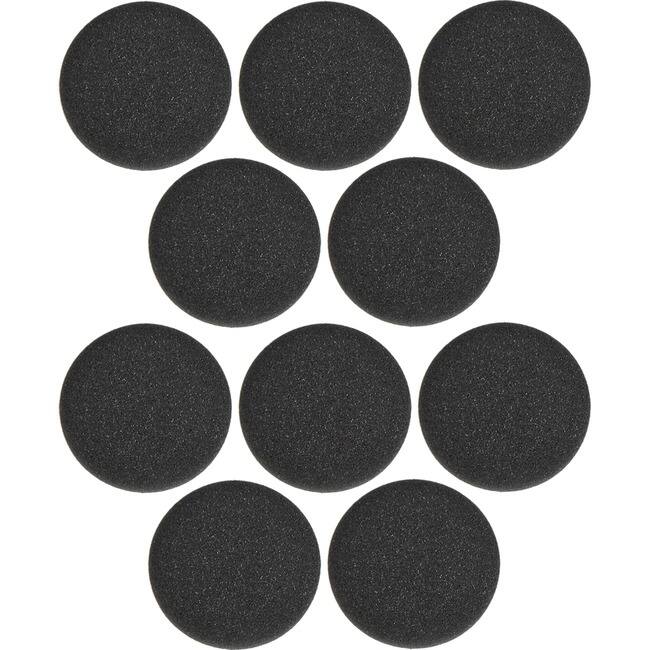Front. Jabra - 10PK FOAM EAR CUSHION FOR EVOLVE 20 30 40  65 - Black.
