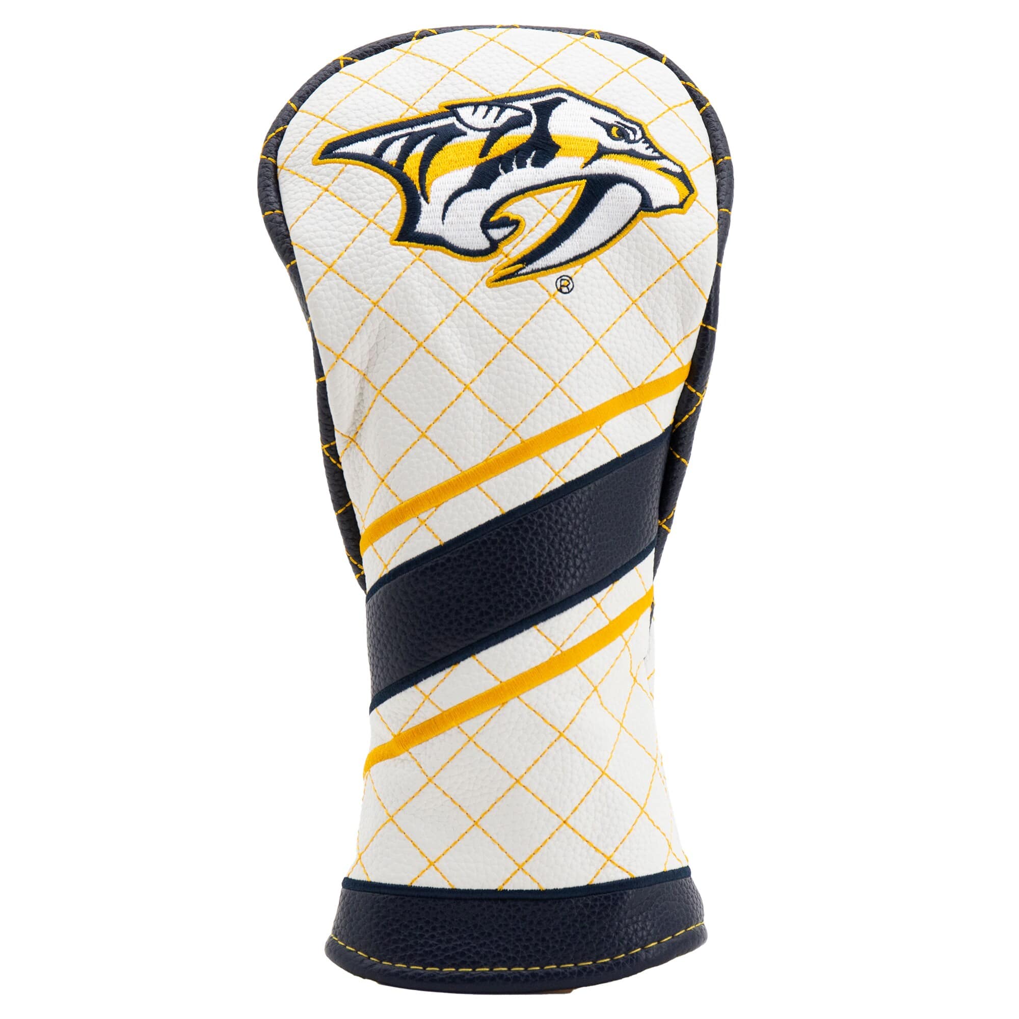 Team Golf - Nashville Predators Striped Quilted Fairway Headcover - Multicolor