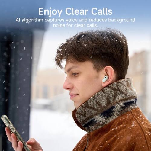 Enjoy Clear Calls

AI algorithm captures voice and reduces background noise for clear calls.