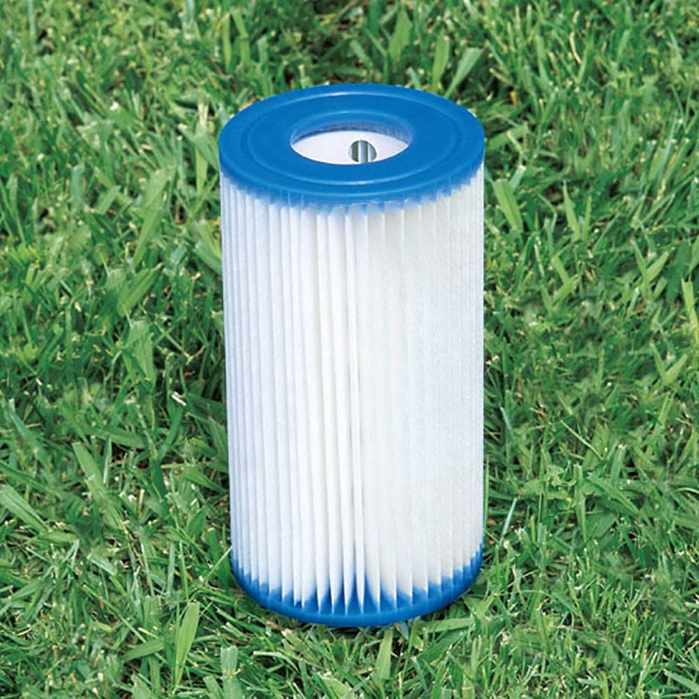 Alt View 18. Intex - Metal Frame Round Above Ground Swimming Pool with Pump.