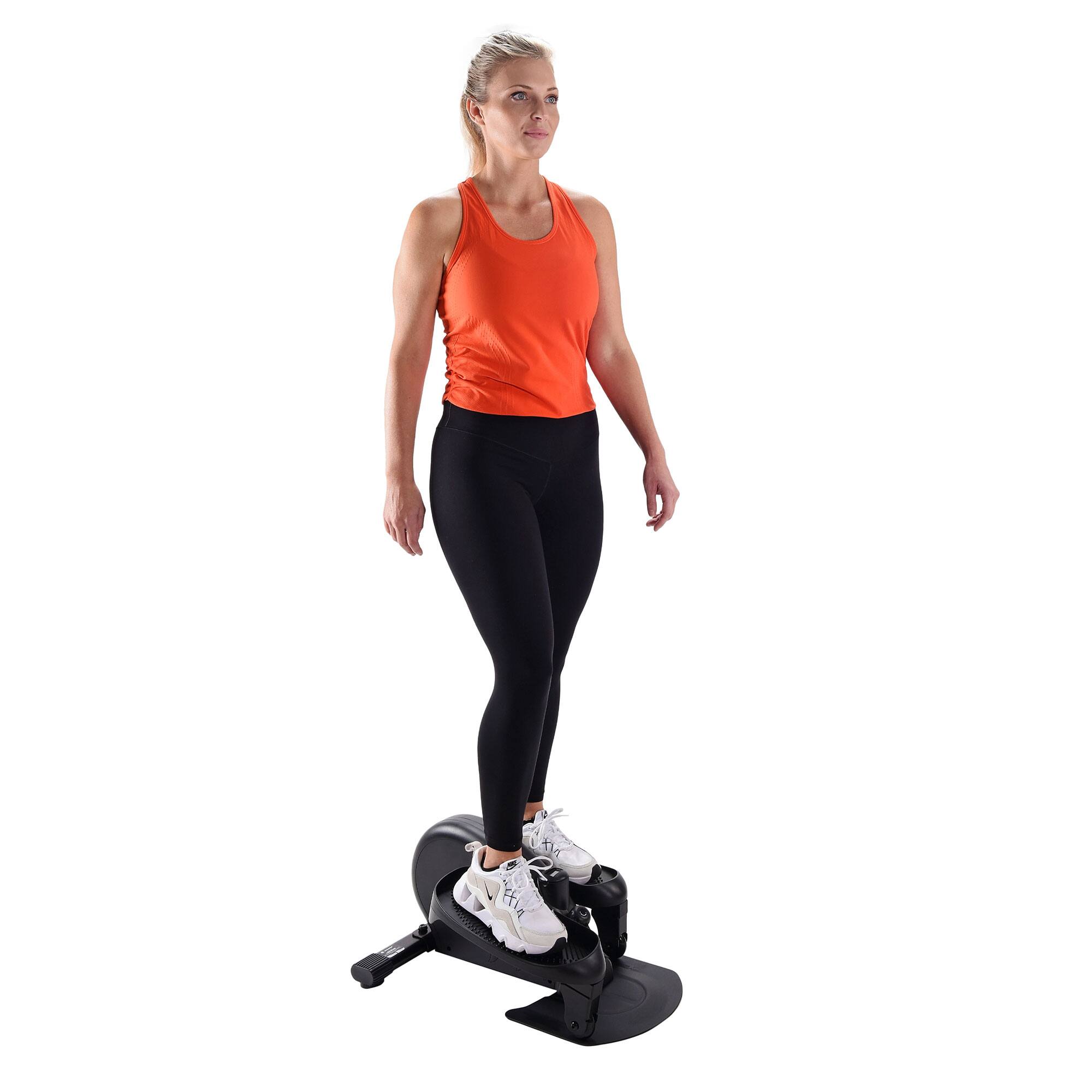 Alt View 8. Stamina Products - Stamina Inmotion E1000 Compact Lower Body Cardio Workout Strider Machine, Black - Black.
