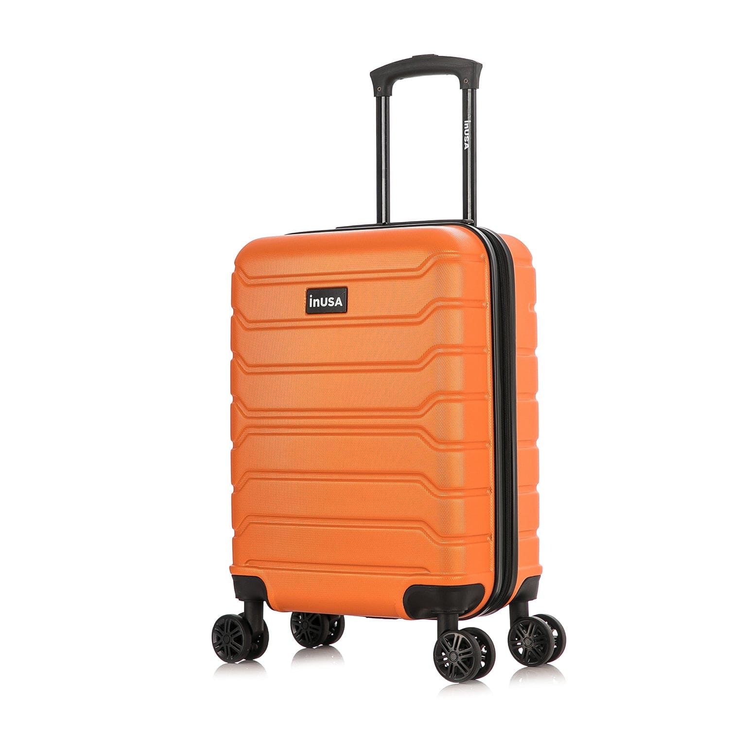 InUSA - Trend lightweight hardside spinner luggage 20" carry-on - Orange