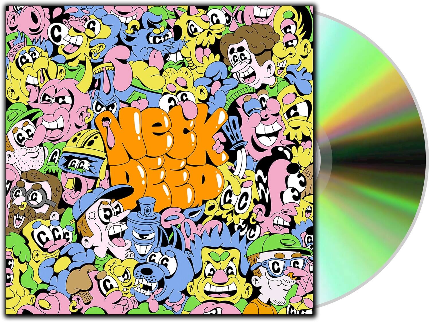 Alt View 1. Neck Deep - Neck Deep   - COMPACT DISCS.