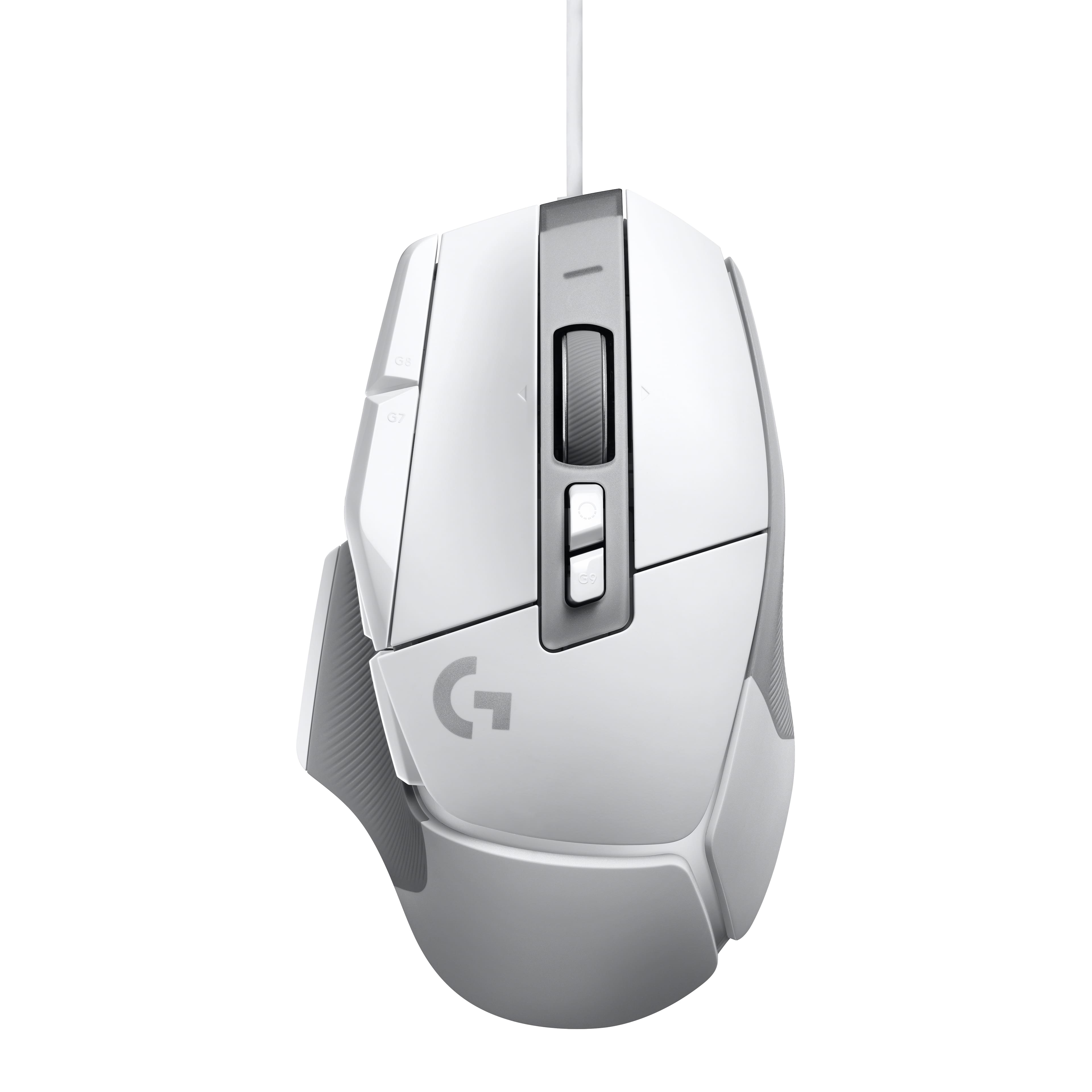 Alt View 17. Logitech - G502 X Wired USB Optical Gaming Mouse with HERO 25K Sensor - White.