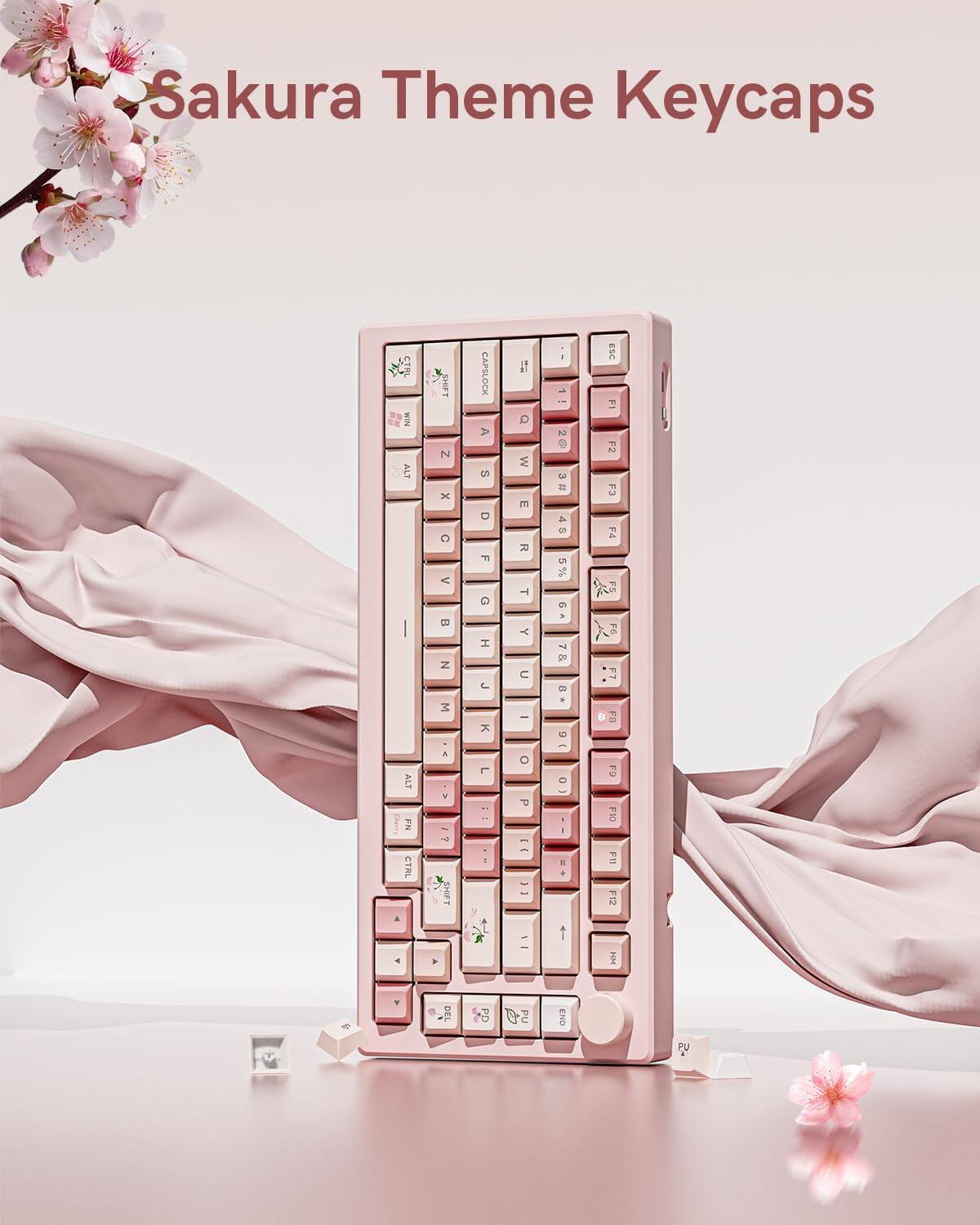 Sakura Theme Keycaps

ALT SHIFT N x CAPSLOCK A on O F i Q W mm R : - 2 O L4 N a GF - 5 3 F F2 C 14 | V N I G H - Y C I a . - 6 ALT Na a - L O P 0 1 F9 F10 CTAL a SHIPT E i I io PP 0 END PU