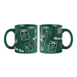 Logo Brands - Milwaukee Bucks 2-Pack 15oz. Color Mug Set - Hunter Green