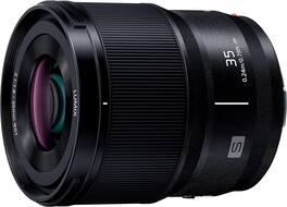Panasonic - LUMIX S Series Camera Lens, 35mm F1.8 L-Mount Interchangeable Lens S-S35 (International Model) - Black