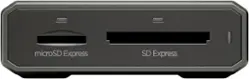 SanDisk - PRO-READER SD Express Dual Card - Black - Front_Zoom