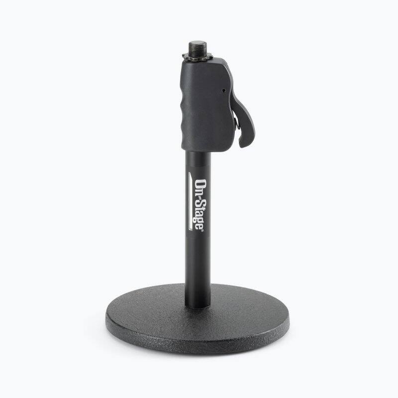 Alt View 3. On Stage Stands - On-Stage DS7200QRB Quick-Release Adjustable Desktop Microphone Stand - Black.