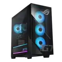 ASUS - ROG G700 Gaming Desktop - Intel Core Ultra 5 225F - 16GB Memory - NVIDIA GeForce RTX 5060 8GB - 1TB SSD - Black - Front_Zoom