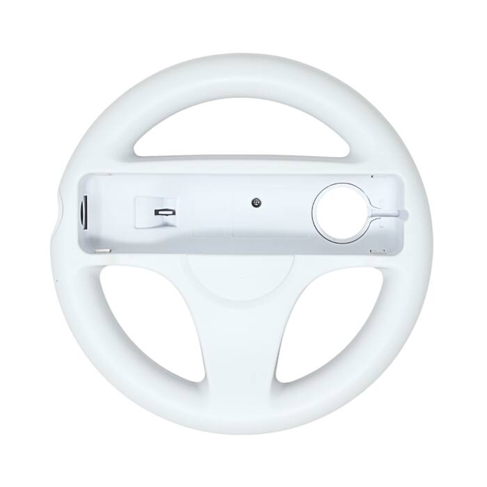 Front. Old Skool - Old Skool Wii Wheel WHITE (2 PACK).