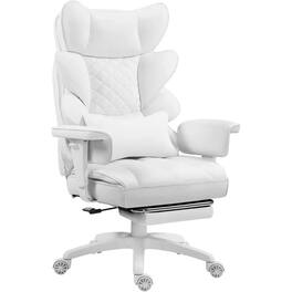 Dowinx - Big and Tall Office Chair With Plush Pocket Spring Cushion For Executives - Brown; grey; black