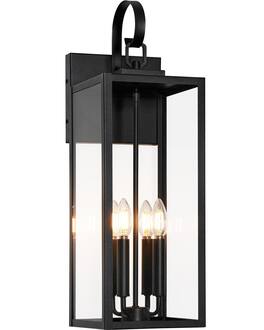 Nordic Hygge - 25" 4-Light Extra Large Outdoor Wall Light Fixture