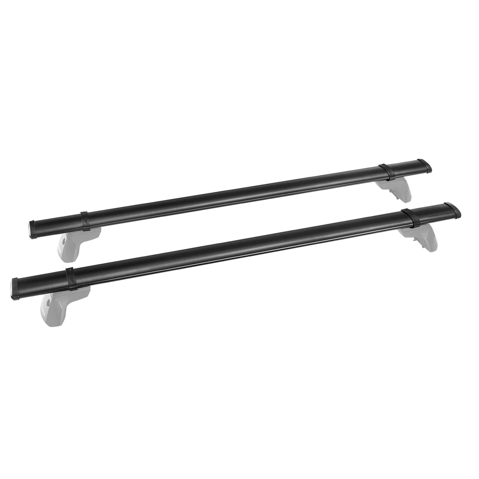 Alt View 7. Yakima - YAKIMA 50 Inch Steel CoreBar Aerodynamic Roof Rack Crossbars, Black, Set of 2 - Black.