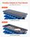 Flexibly Adapts to Your Needs
Dual-Sided Flip-Over Lid
Flat Surface
A stable area for your tools
Recessed Tray
Store items without dropping