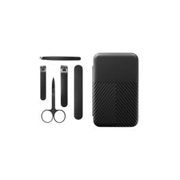 Beauty Hub Ecommerce - Stainless Steel Travel Case Nail Kit - Black