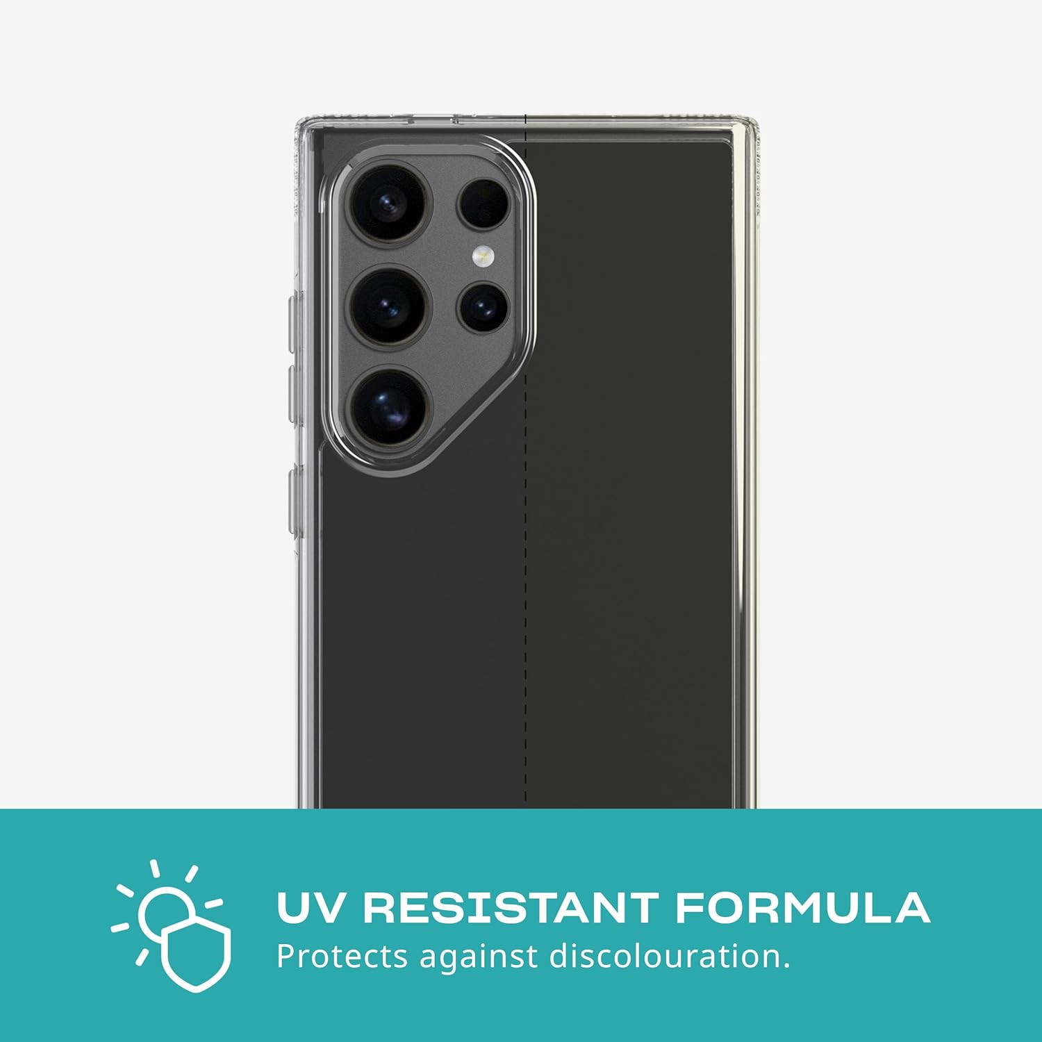 UV RESISTANT FORMULA  
Protects against discolouration.