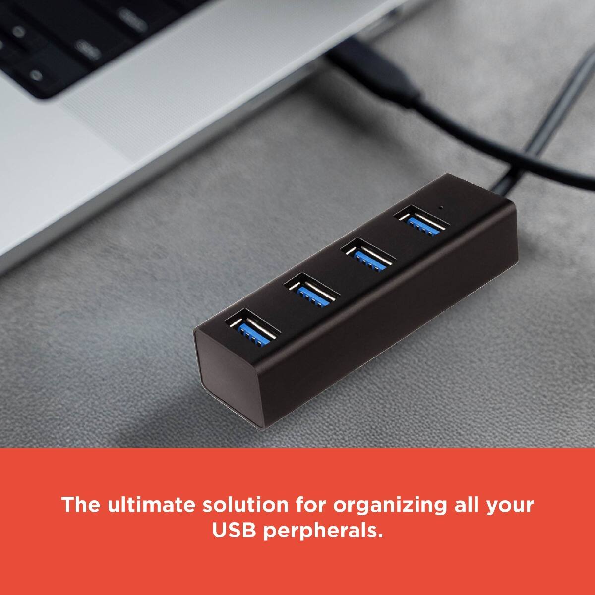 The ultimate solution for organizing all your USB peripherals.