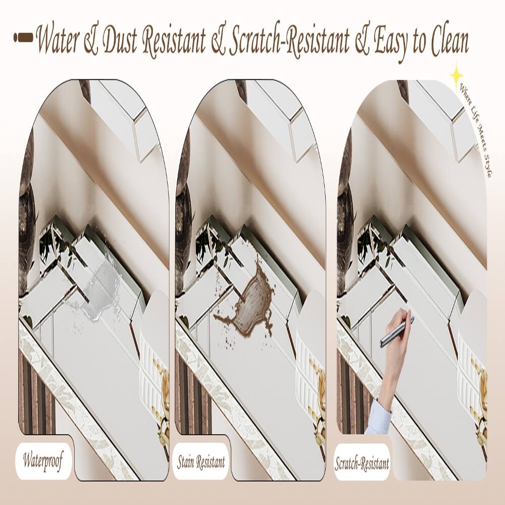 Water & Dust Resistant & Scratch-Resistant & Easy to Clean

Waterproof

Stain Resistant

Scratch-Resistant

Where Life Meets Style