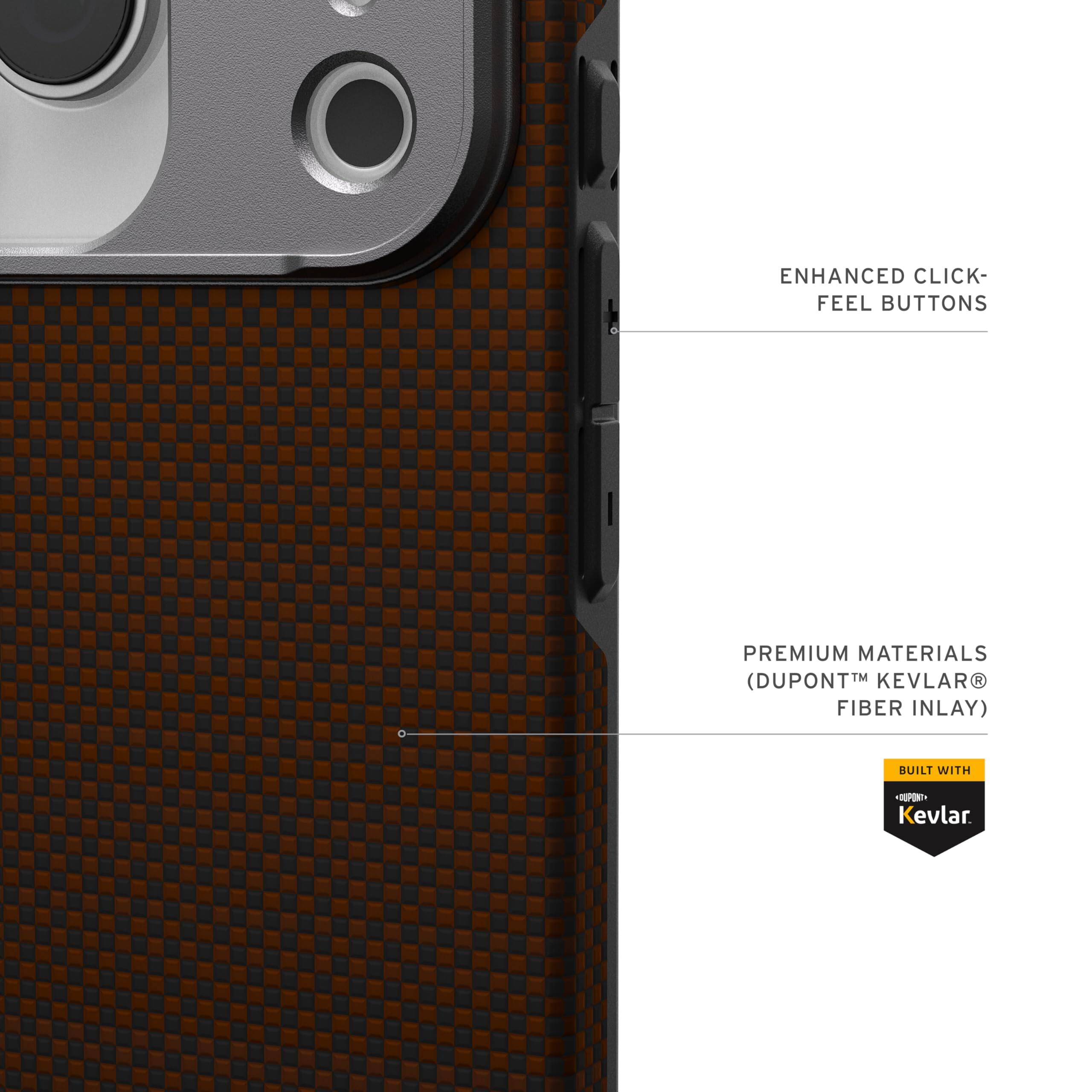 ENHANCED CLICK-FEEL BUTTONS  
PREMIUM MATERIALS (DUPONT™ KEVLAR® FIBER INLAY)  
BUILT WITH Kevlar®