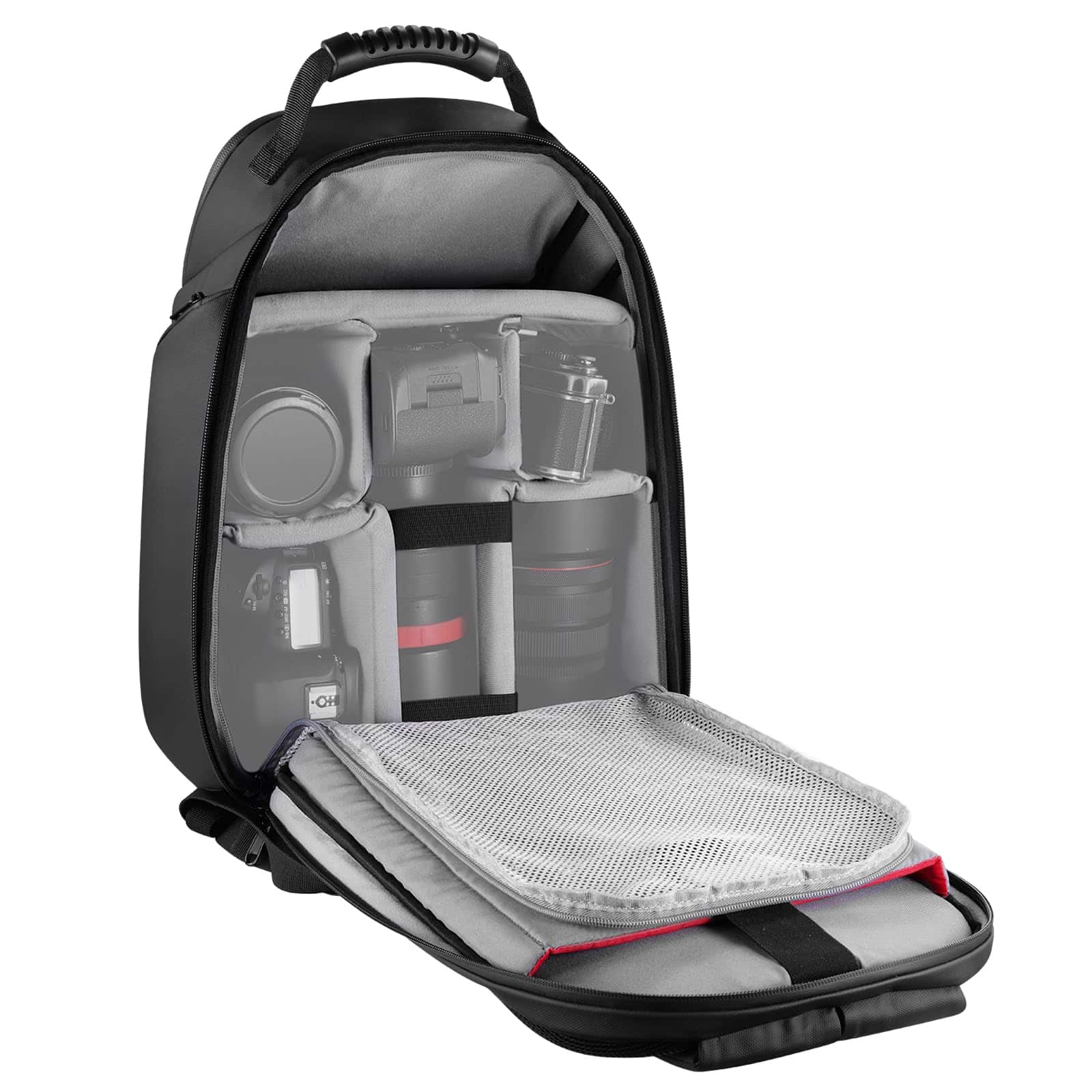Neewer - BASICS Water Resistant Camera Backpack, Black