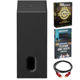 Sony - SA-SW8 BRAVIA Theater Sub 8 300W Wireless Subwoofer + HDMI Cable & 26-Month Extended Warranty Protection - Black