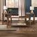Alt View 14. Walker Edison - 3-Piece Rustic Wood and Metal Accent Table Set - Rustic Oak/Black.