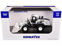 Komatsu WA475-10 Wheel Loader White Limited Edition to 750 pieces Worldwide 1/50 Diecast Model by Universal Hobbies