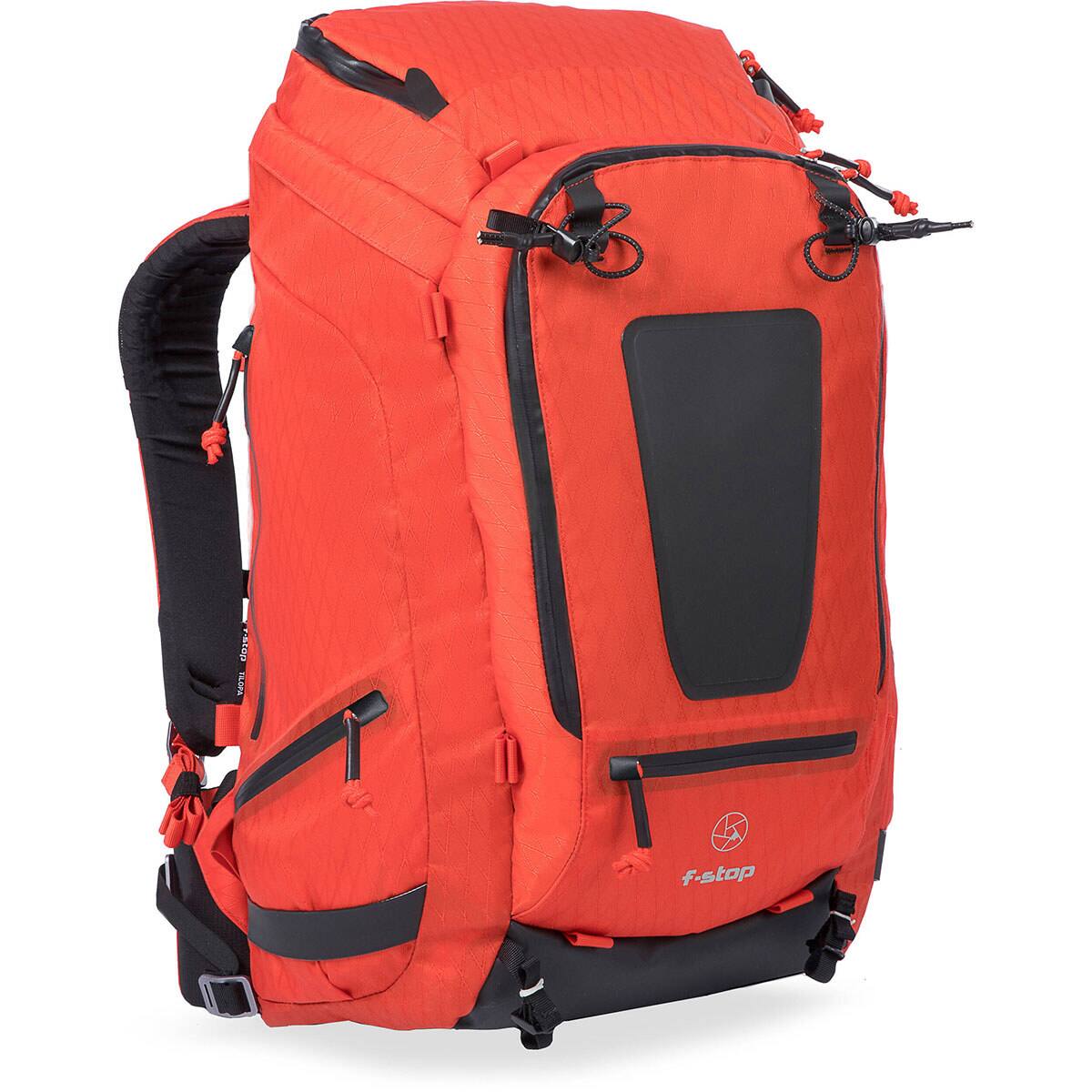 Alt View 1. F-stop - F-stop Tilopa 50L DuraDiamond Travel and Adventure Camera Backpack, Magma Red.