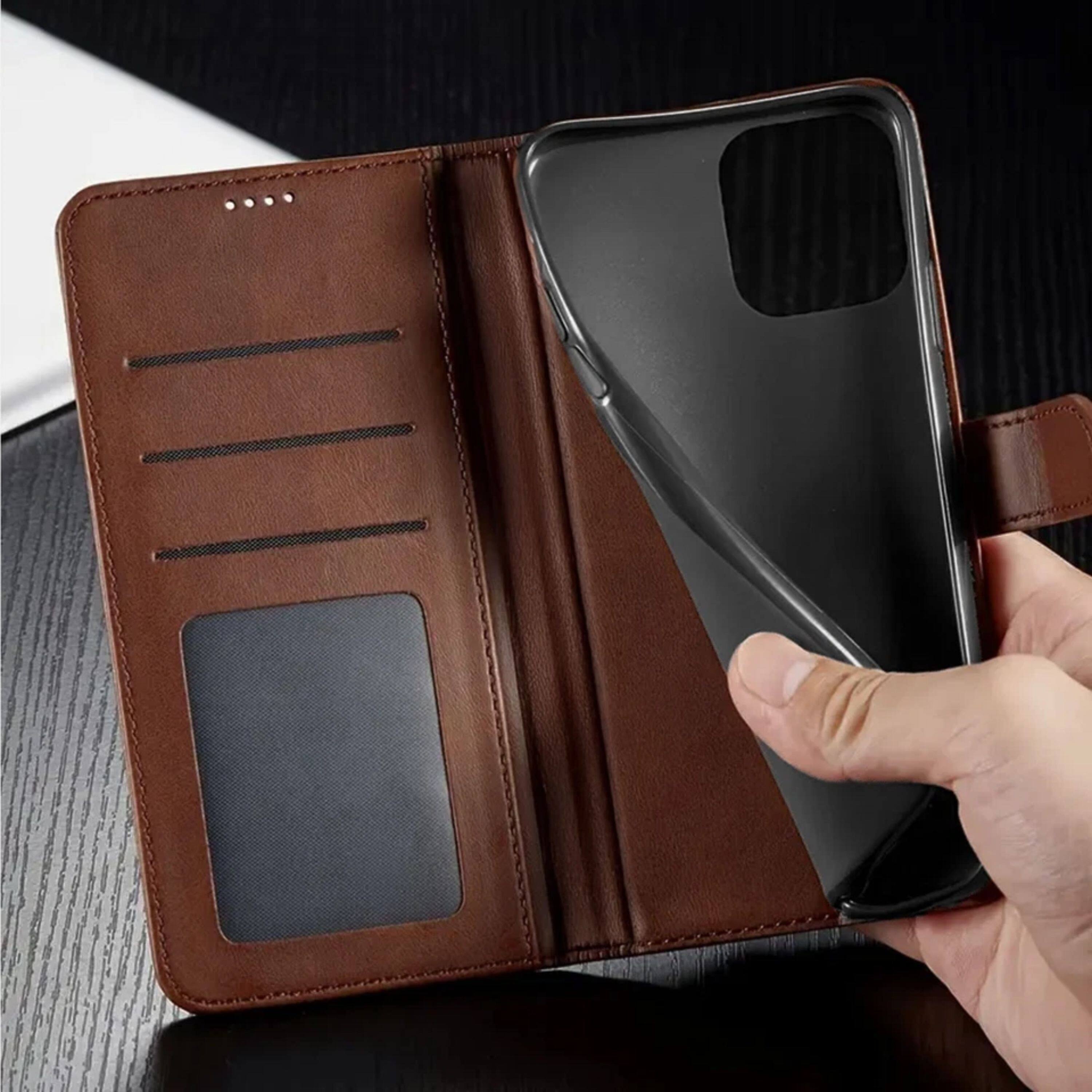 Left. Kitcheniva - Rugged Phone Shield Kit For iPhone 13 Mini Blue - Black.