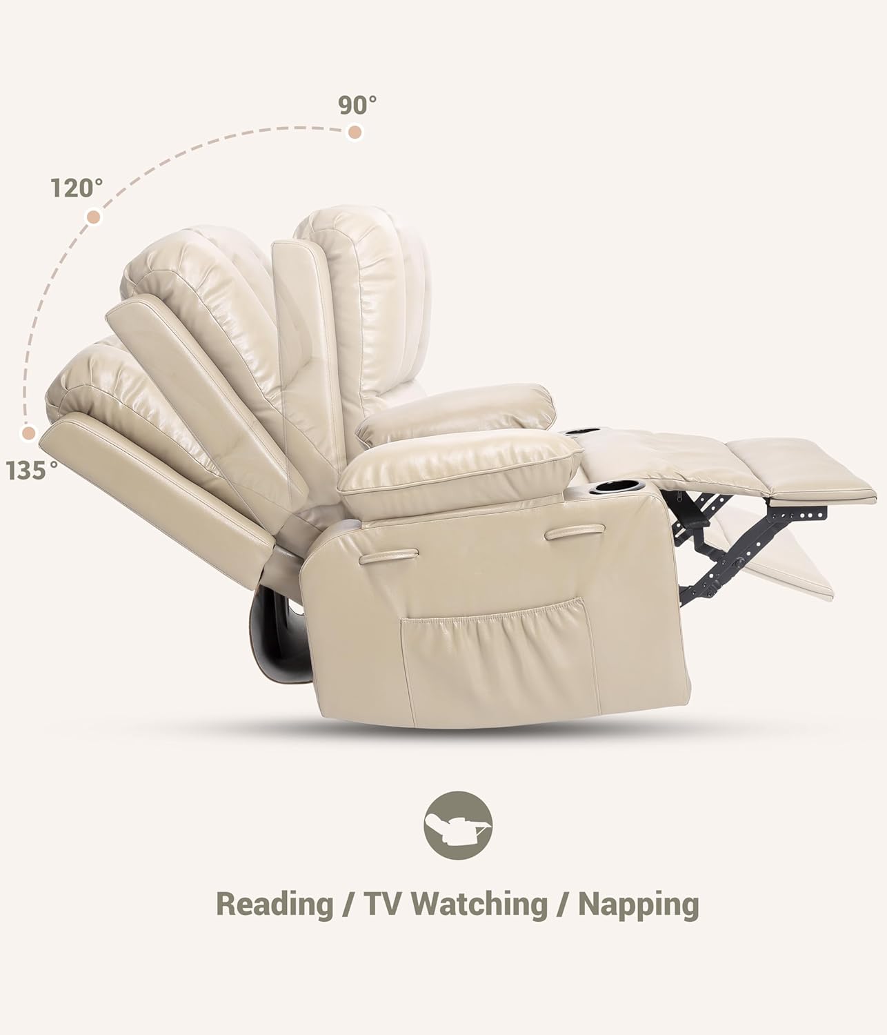 90° 120° 135°

Reading / TV Watching / Napping