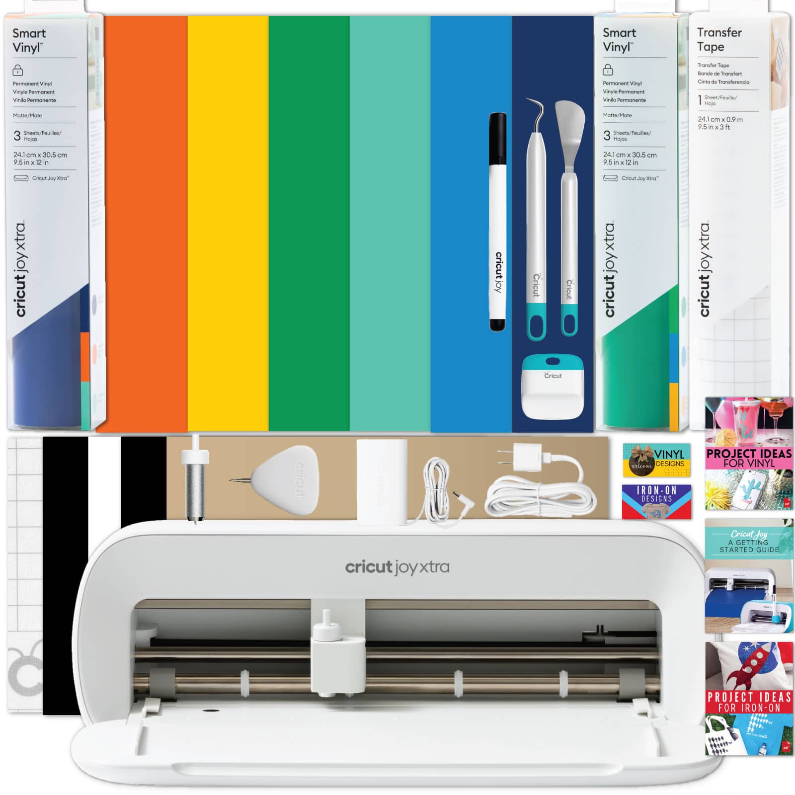 Cricut - Joy Xtra Machine with Smart Vinyl Sampler, Transfer Tape, Tools Set price history on PriceWatchPro