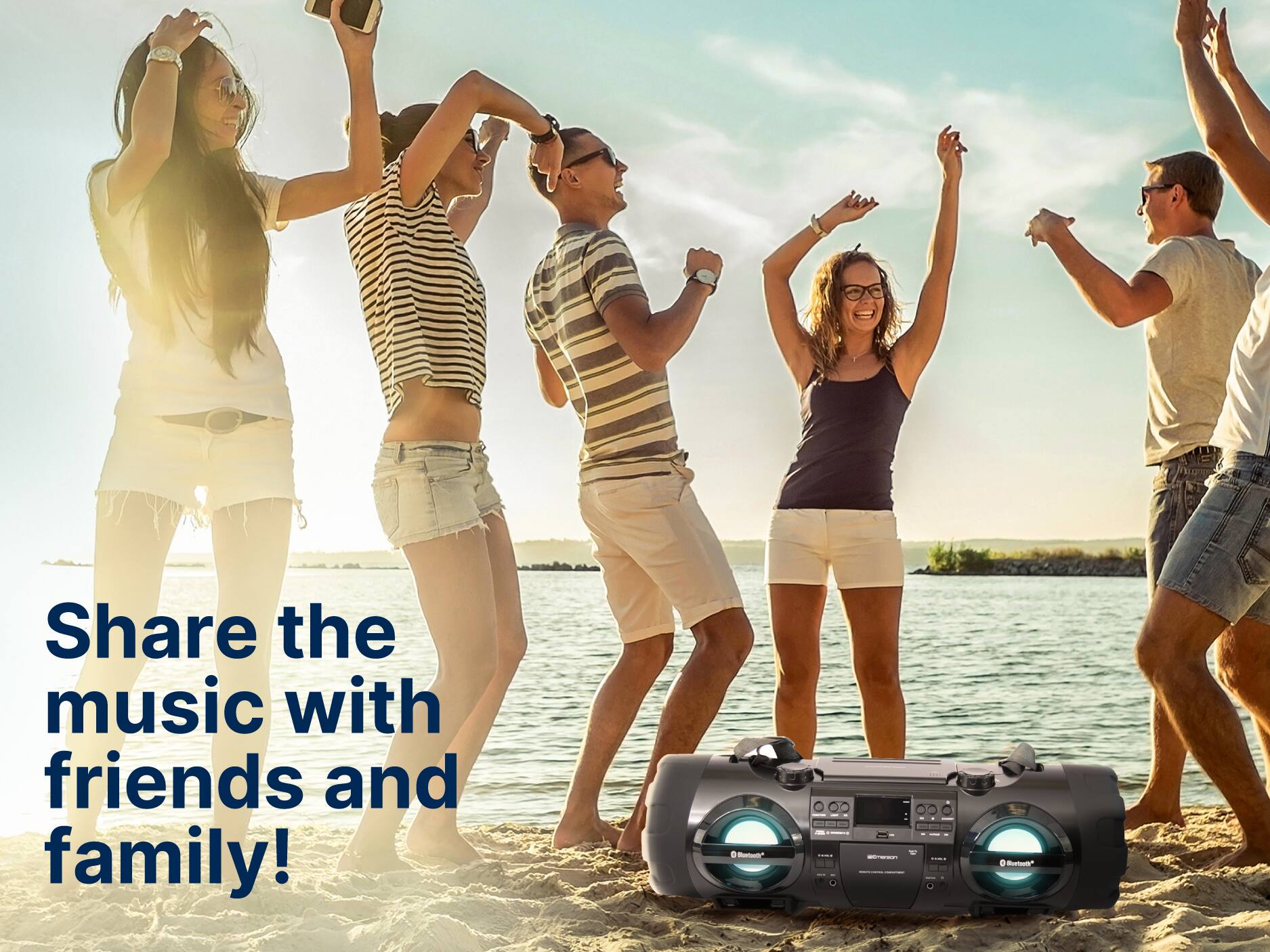 Share the music with friends and family!