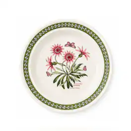 Portmeirion - Botanic Garden Etchings Side Plate, Treasure Flower - Multicolored